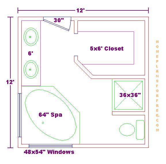 Free Bathroom Plan Design Ideas Click image to close this