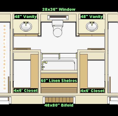  Bathroom Designs on Bathroom Plan Design Ideas   Jack And Jill 12x14 Bathroom Design Ideas