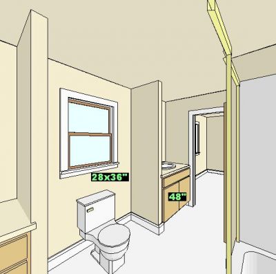 Jack And Jill Bathroom Plans