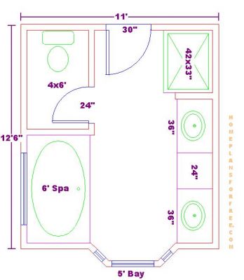 Master Bathroom Design Ideas on Free Bathroom Plan Design Ideas Home Bathroom Planning Floor   Inkiso