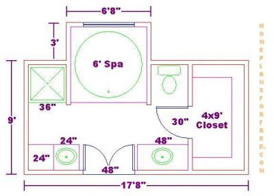 Kitchen Floor Plan Ideas on Plan Design Ideas   Free Bathroom Floor Plans Free Master Bath Floor