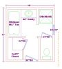 Bathroom floor plans by size