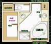 Bathroom plans layout free