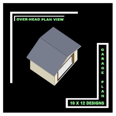 free 10x12 shed plans