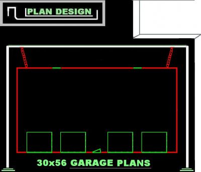 car storage garage floor plan storage garages 30 x56 floor plan with 