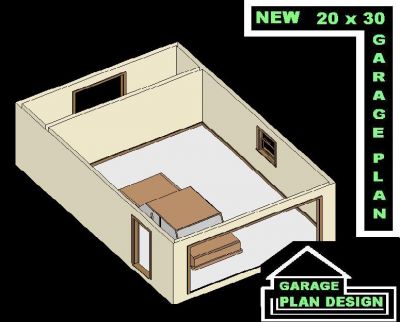 24 X 30 Garage Plans