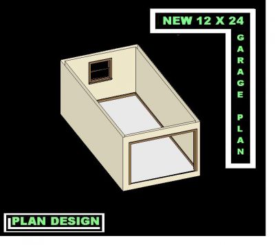 12X24 Storage Shed Plans