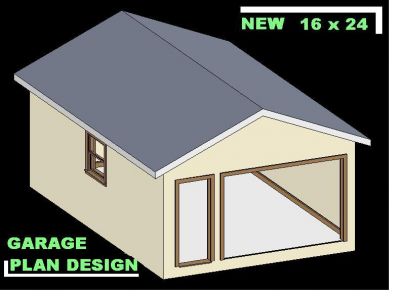 24 X 24 Garage Plans