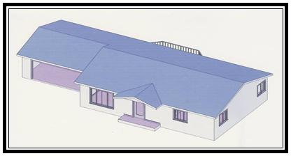 floor plan elevation view front elevation plan view of home 1014 square foot home by Brands Construction free plan stock plan

www.HomePlansForFree.com Blueprint Free Home Floor Plan