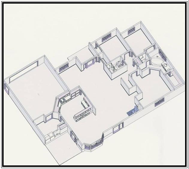 House free cut elevation section view  plan for new home building. This  plan of a home 1780 square feet is a new home plan built by Brands Construction and is a house building  plan of our new house and home stock plan free series