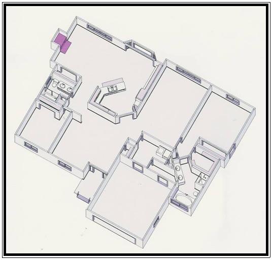 House free  elevation view plan for new home building. This  plan of a home 2193  square feet is a new home plan built by Brands Construction and is a house building  plan of our new house and home stock plan free series